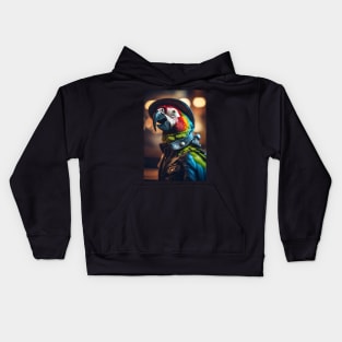 Funny parrot Kids Hoodie